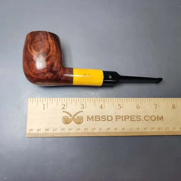 Charatan's Make (c. 1958-65) After Hours Belvedere Extra Large Smooth Billiard Estate Briar Pipe, English Estates - Image 9