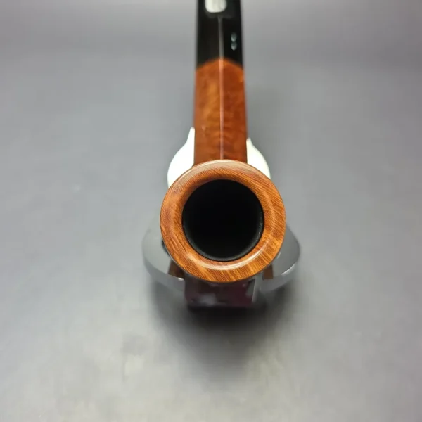 Sasieni Two Dot 20 Smooth Diamond Shank Billiard Estate Briar Pipe, English Estates - Image 4