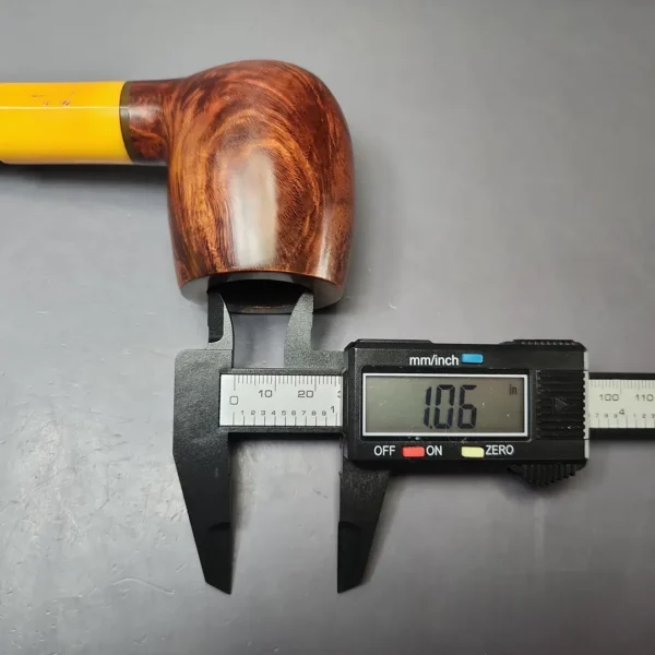 Charatan's Make (c. 1958-65) After Hours Belvedere Extra Large Smooth Billiard Estate Briar Pipe, English Estates - Image 10