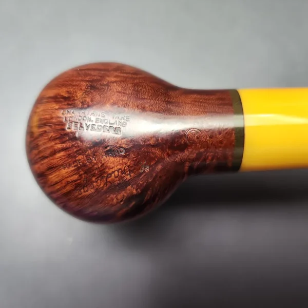 Charatan's Make (c. 1958-65) After Hours Belvedere Extra Large Smooth Billiard Estate Briar Pipe, English Estates - Image 11