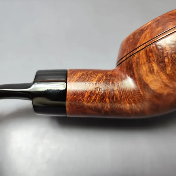 GBD Pre-1980s New Standard Colossus 75 Smooth Bullmoose Rhodesian Estate Briar Pipe, English Estates - Image 11