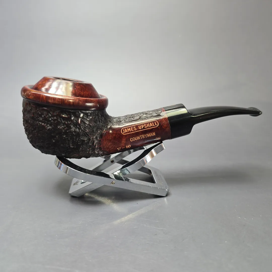 James Upshall Limited Edition Countryman Rhodesian Estate Briar Pipe, Unsmoked - Image 2