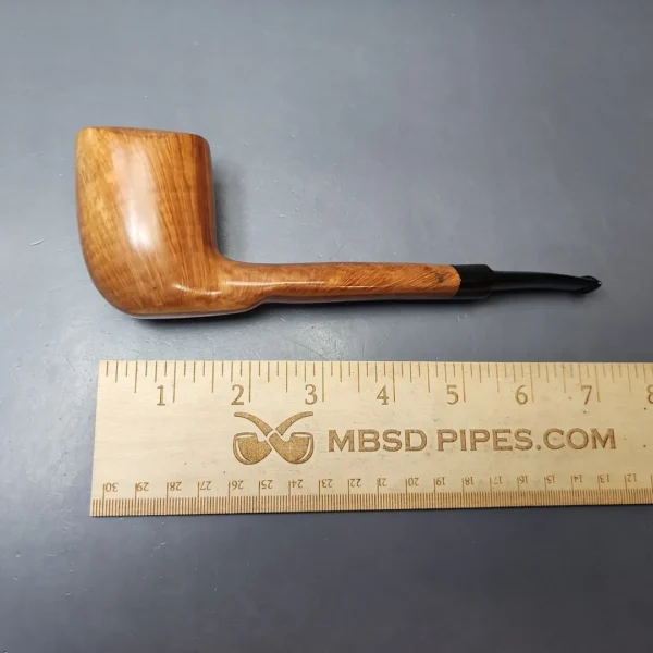 Jonas Design SG1 Smooth Freehand Lumberman Estate Briar Pipe, Italian Estates - Image 8