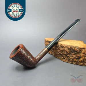 Herriot Pipes Partially Sandblasted Demiwarden Dublin Handmade Briar Pipe, New