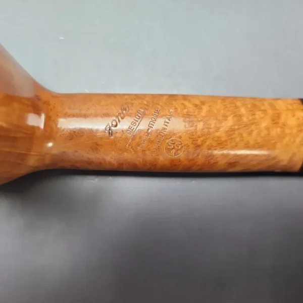 Jonas Design SG1 Smooth Freehand Lumberman Estate Briar Pipe, Italian Estates - Image 10