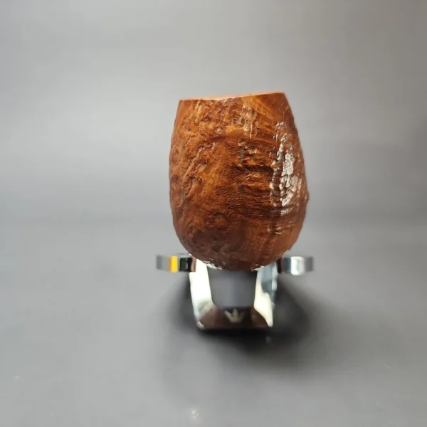 WO Larsen Sandblasted Stubby Egg Estate Briar Pipe, Danish Estates - Image 3