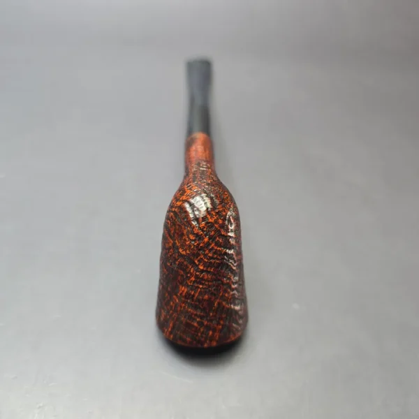 Herriot Pipes Partially Sandblasted Demiwarden Dublin Handmade Briar Pipe, New - Image 7