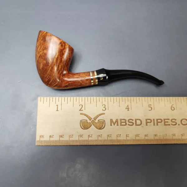 Stanwell (c. mid-1980s-90s) Brass Band 138 Smooth Dublin Estate Briar Pipe, Danish Estates - Image 8