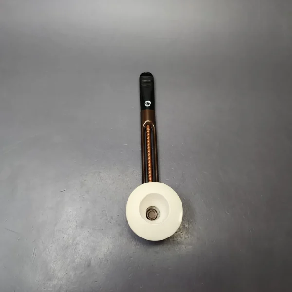 Falcon Extra Dental w/ MBSD Meerschaum Rhodesian Block Meerschaum Bowl Pipe, New - Image 6