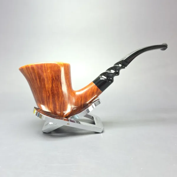 Preben Holm Traditional Private Collection D 808 Smooth Freehand Dublin Estate Briar Pipe, Danish Estates - Image 3