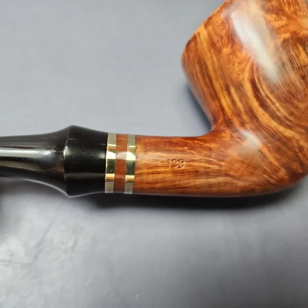 Stanwell (c. mid-1980s-90s) Brass Band 138 Smooth Dublin Estate Briar Pipe, Danish Estates - Image 11
