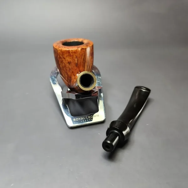 Stanwell (c. mid-1980s-90s) Brass Band 138 Smooth Dublin Estate Briar Pipe, Danish Estates - Image 12