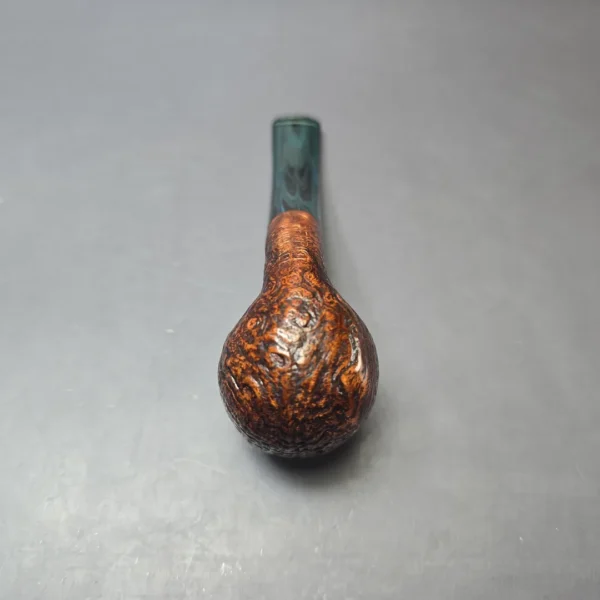 Herriot Pipes Partially Sandblasted Egg Handmade Briar Pipe, New - Image 7