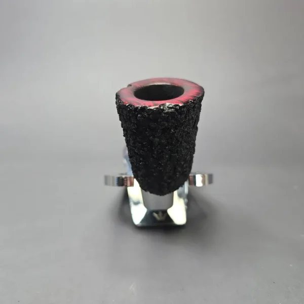 Herriot Pipes Partially Rusticated Dublin Handmade Briar Pipe, New - Image 3