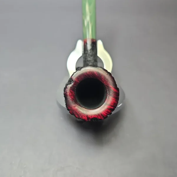 Herriot Pipes Partially Rusticated Dublin Handmade Briar Pipe, New - Image 5