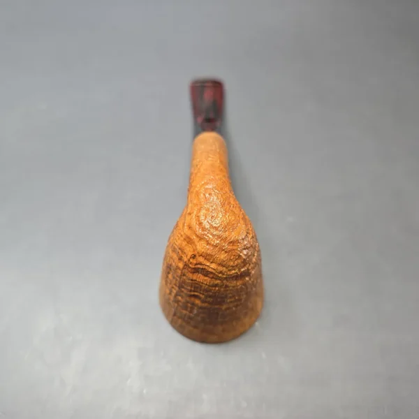 Herriot Pipes Partially Sandblasted Bent Dublin Handmade Briar Pipe, New - Image 7
