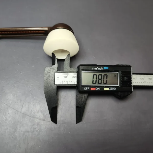 Falcon Extra Dental w/ MBSD Meerschaum Rhodesian Block Meerschaum Bowl Pipe, New - Image 9