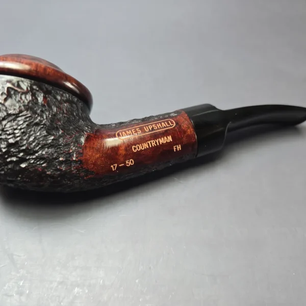 James Upshall Limited Edition Countryman Rhodesian Estate Briar Pipe, Unsmoked - Image 8