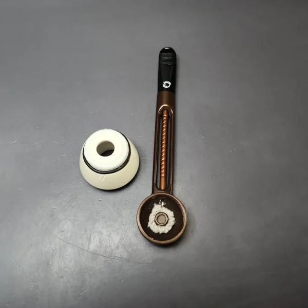 Falcon Extra Dental w/ MBSD Meerschaum Rhodesian Block Meerschaum Bowl Pipe, New - Image 11