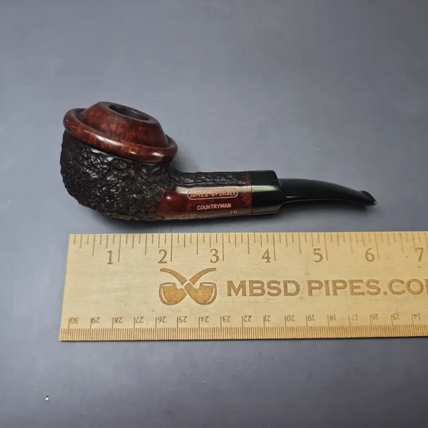 James Upshall Limited Edition Countryman Rhodesian Estate Briar Pipe, Unsmoked - Image 9