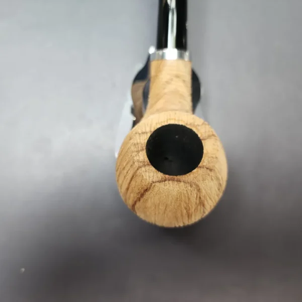 Rattray's Butcher's Boy 23 Brushed Churchwarden Olivewood Pipe, Unsmoked, 9mm - Image 4