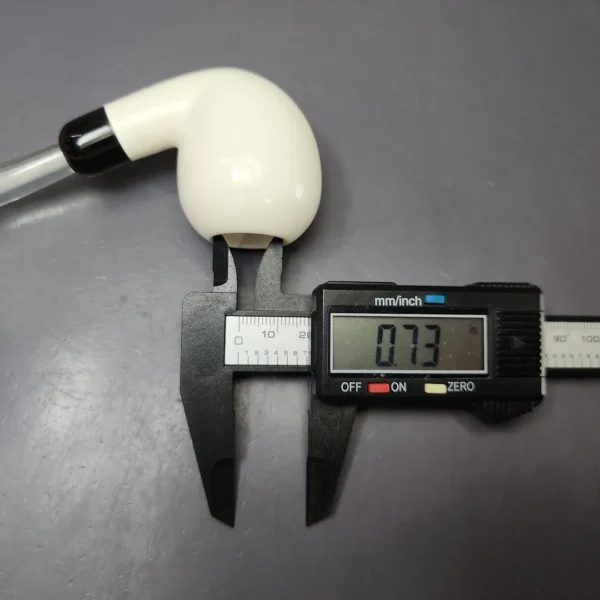 Smooth Apple w/ Translucent Stem & Case Estate Block Meerschaum Pipe, Unsmoked - Image 10