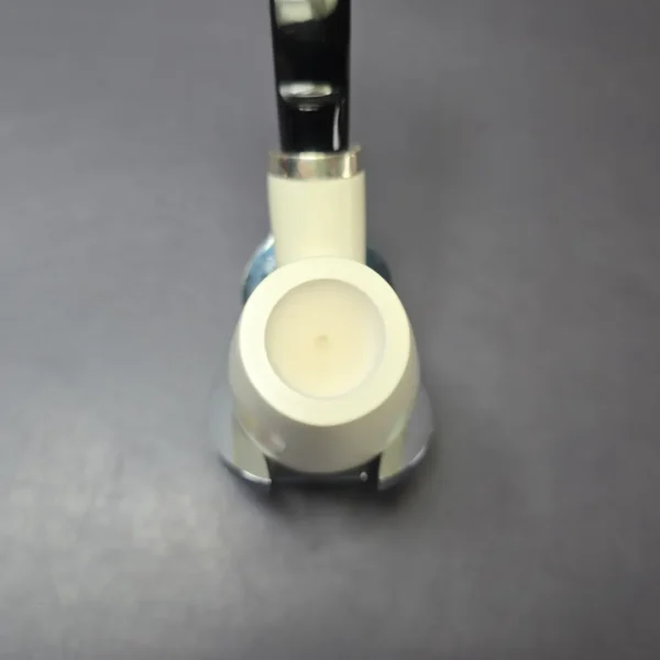 MBSD Meerschaum Silver Smooth Brandy Reverse Calabash Block Meerschaum Pipe, New - Image 6