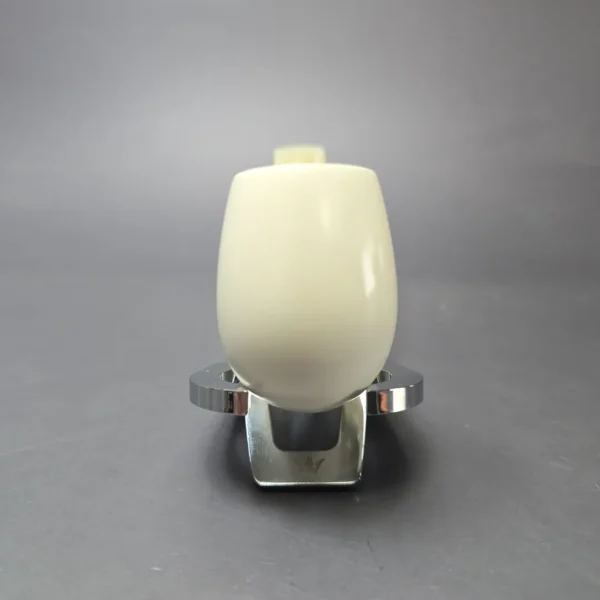 MBSD Meerschaum Deluxe Smooth Egg Block Meerschaum Pipe, Briar-Mortise - Image 4