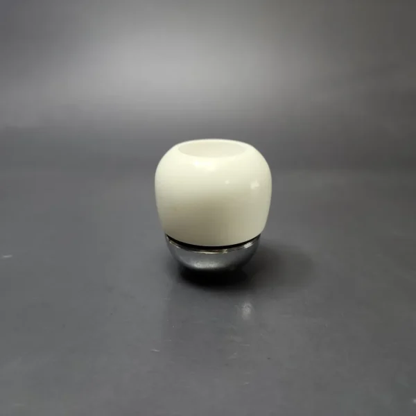 Falcon Classic Curved w/ MBSD Meerschaum Apple Block Meerschaum Bowl Pipe, New - Image 3