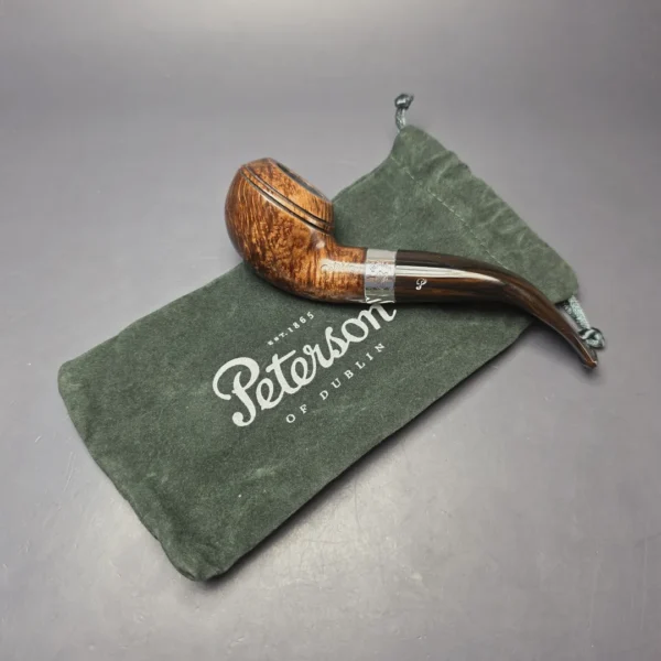 Peterson Irish Harp 999 Smooth Rhodesian Estate Briar Pipe, Irish Estates - Image 13