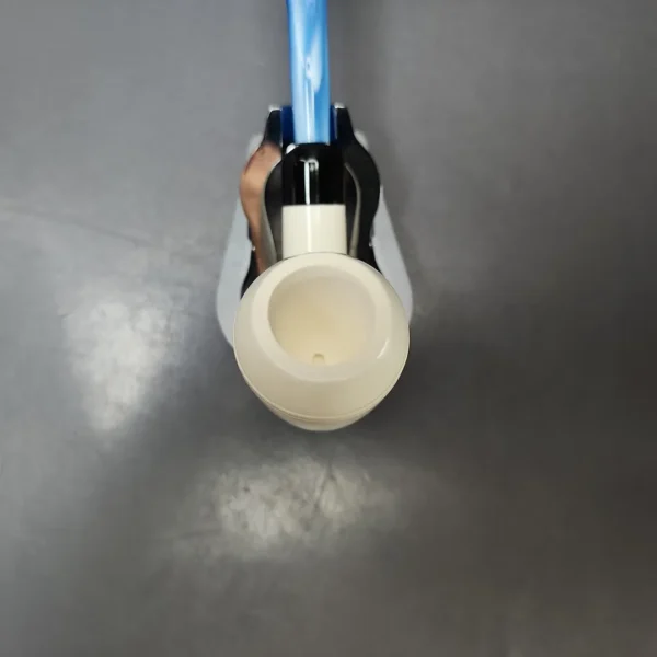 Smooth Stack Rhodesian Estate Block Meerschaum Pipe w/ Case, Unsmoked - Image 6