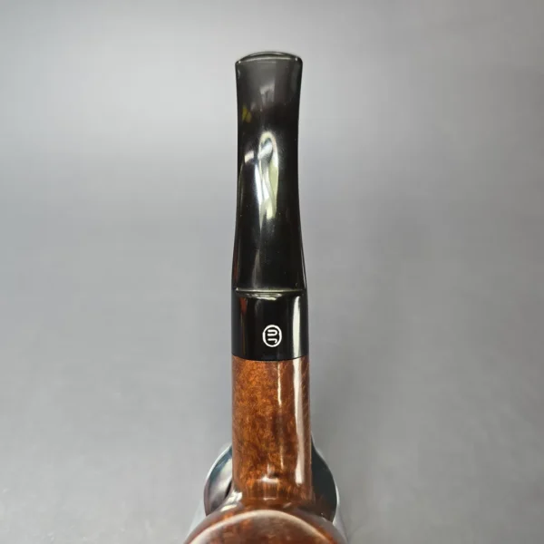 James Upshall P Grade EXL Smooth Bent Billiard Estate Briar Pipe, Unsmoked, 9mm - Image 6