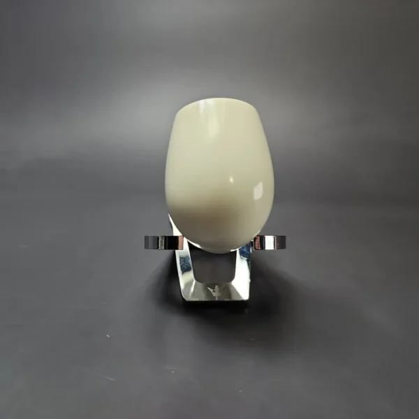 Smooth Apple w/ Yellow Stem & Case Estate Block Meerschaum Pipe, Unsmoked - Image 4