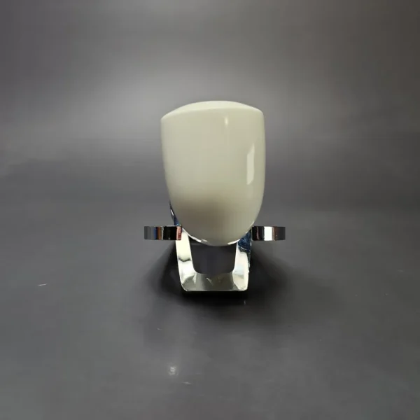 Smooth Bent Billiard Estate Block Meerschaum Pipe w/ Case, Unsmoked - Image 4