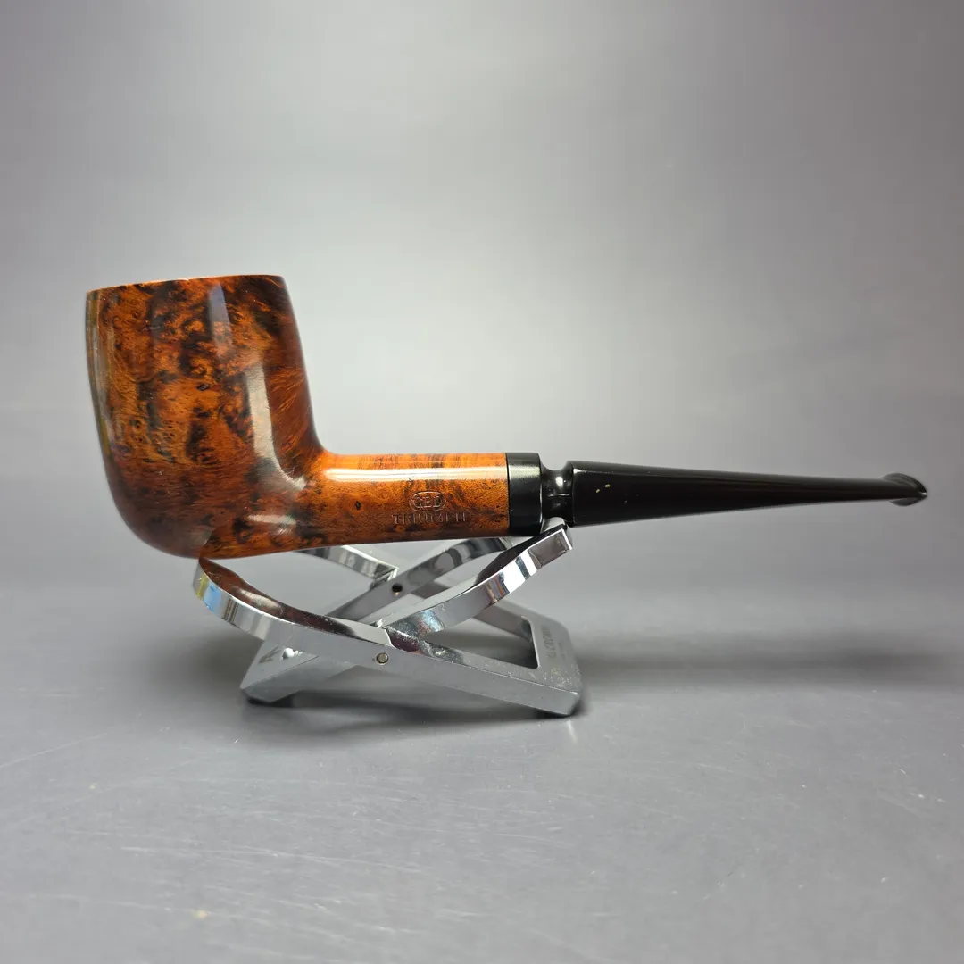 GBD Triumph 73 100 Smooth Billiard Estate Briar Pipe, English Estates - Image 2