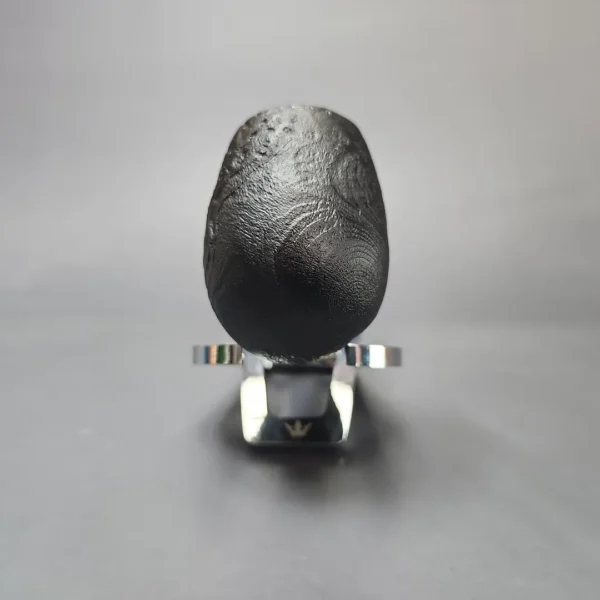 MBSD Briars by Piero Vitale Vintage Sandblasted Brandy w/ Zebrawood Briar Pipe, New - Image 3