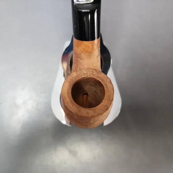 Morgan Bones Sandblasted Oom Paul Briar Pipe, New - Image 4