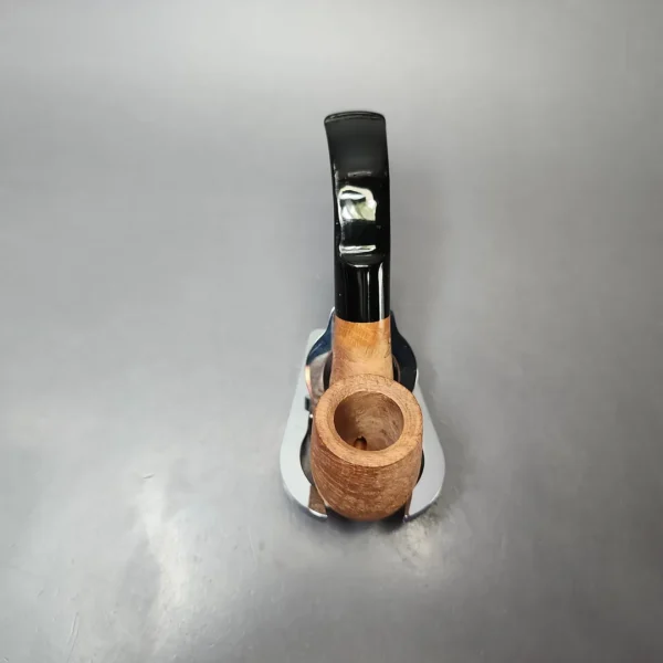 Morgan Bones Sandblasted Oom Paul Briar Pipe, New - Image 6