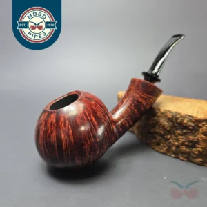 Wandi Riyadi Smooth Speeding Tomato Handmade Briar Pipe, New