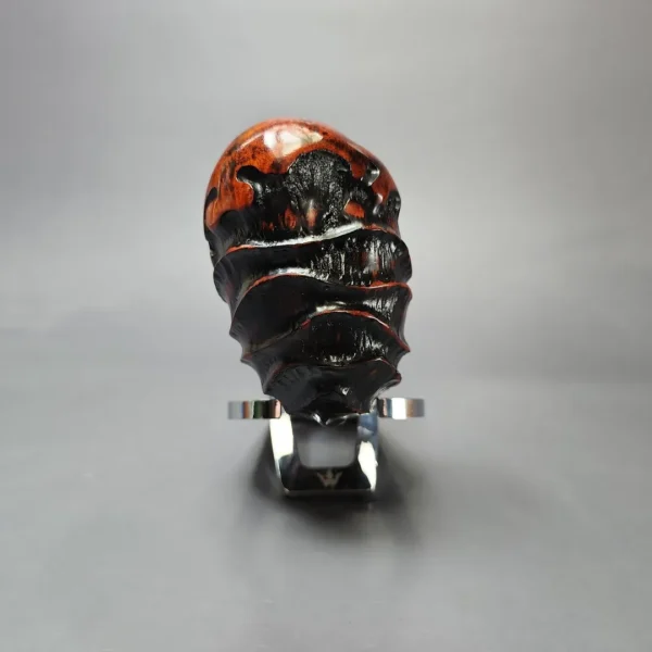 Nording Abstract Partially Rusticated Freehand Estate Briar Pipe, Unsmoked - Image 3