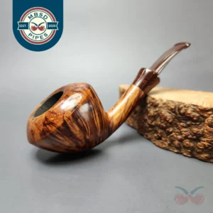 Rainer Barbi CB Smooth Rhodesian Estate Briar Pipe, German Estates