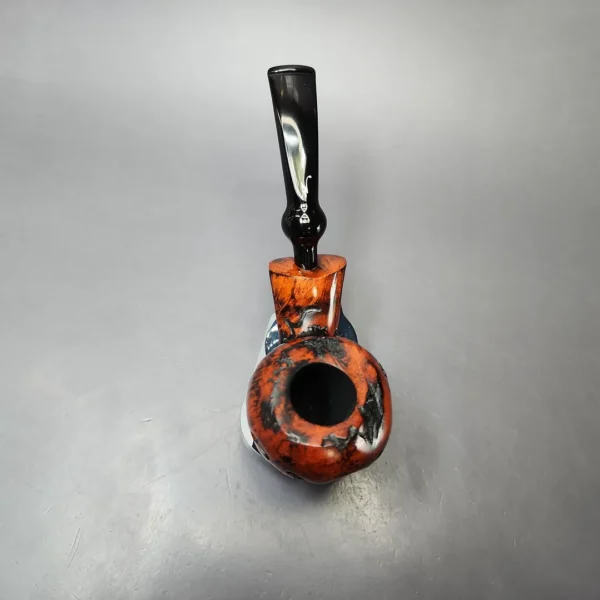 Nording Abstract Partially Rusticated Freehand Estate Briar Pipe, Unsmoked - Image 6