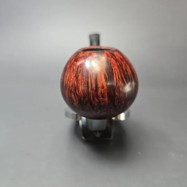 Wandi Riyadi Smooth Speeding Tomato Handmade Briar Pipe, New - Image 3