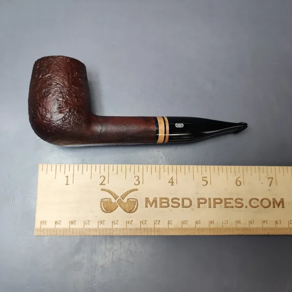 Chacom Erica 1201 Sandblasted Large Billiard Estate Briar Pipe, Unsmoked - Image 9