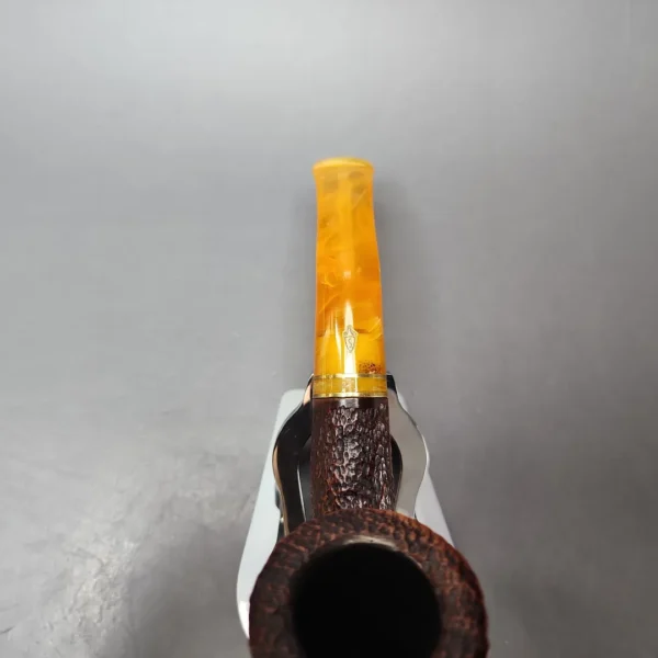 Savinelli La Pipa Rusticated Dublin Estate Briar Pipe, Italian Estates, 6mm - Image 5