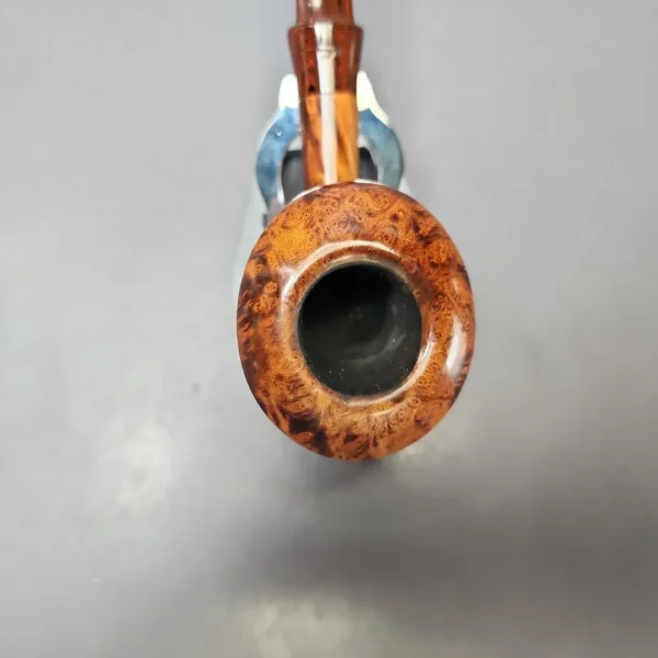 Rainer Barbi CB Smooth Rhodesian Estate Briar Pipe, German Estates - Image 5
