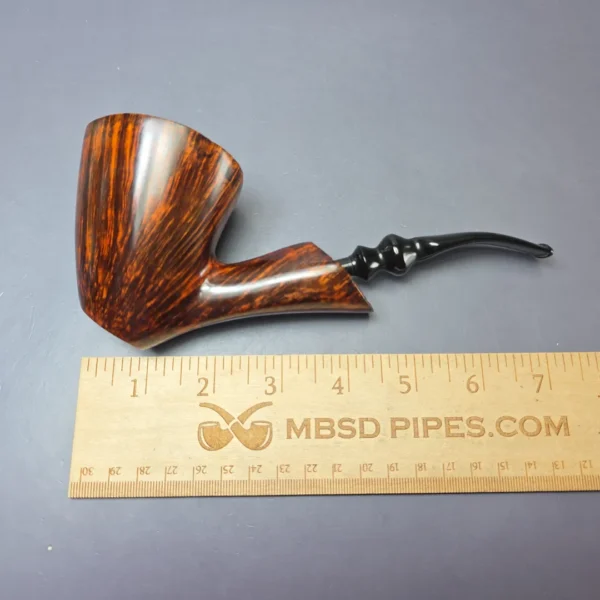 Johs XL Smooth Freehand Estate Briar Pipe, Danish Estates - Image 10