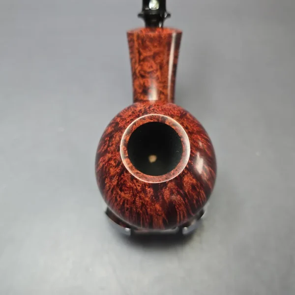 Wandi Riyadi Smooth Speeding Tomato Handmade Briar Pipe, New - Image 6