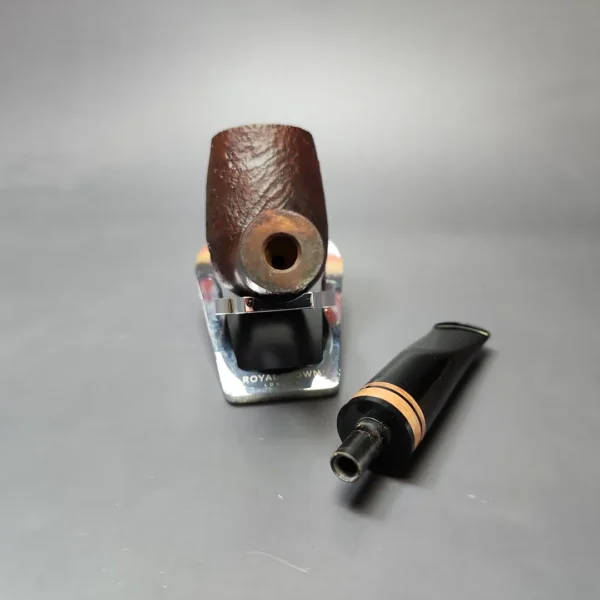 Chacom Erica 1201 Sandblasted Large Billiard Estate Briar Pipe, Unsmoked - Image 12