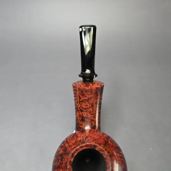 Wandi Riyadi Smooth Speeding Tomato Handmade Briar Pipe, New - Image 7